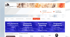 Desktop Screenshot of iesleonardodavinci.com